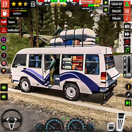 Real Mini Coach: Bus Game 3D