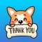 Lucy The Welsh Corgi Sticker for iMessage