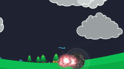 Ảnh chụp màn hình của Atomic Fighter Bomber Lite