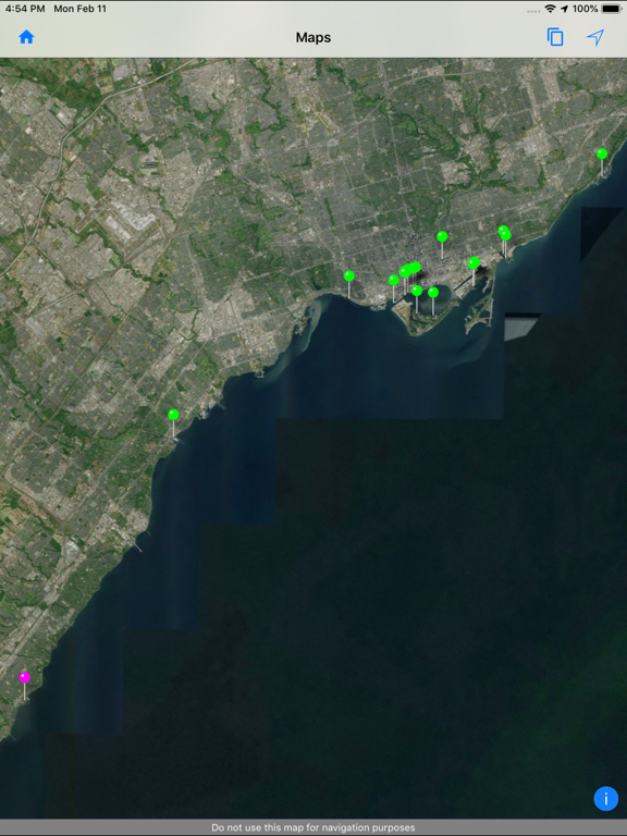Toronto City Helper App iPad Screenshots