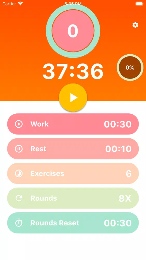 HIIT Timer - HIIT Workouts Screenshots
