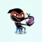 Cute Ninja stickers