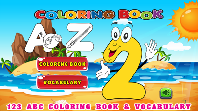 123 ABC Alphabet Kids Coloring Book Free - Phonics Screenshots