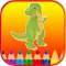 Dinosaur Coloring Book Free Pages for Toddler Kids