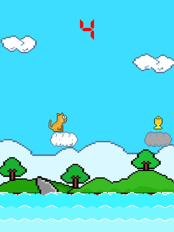 Tangkapan layar Flappy Cat- Mega Jump to Escape iPad 