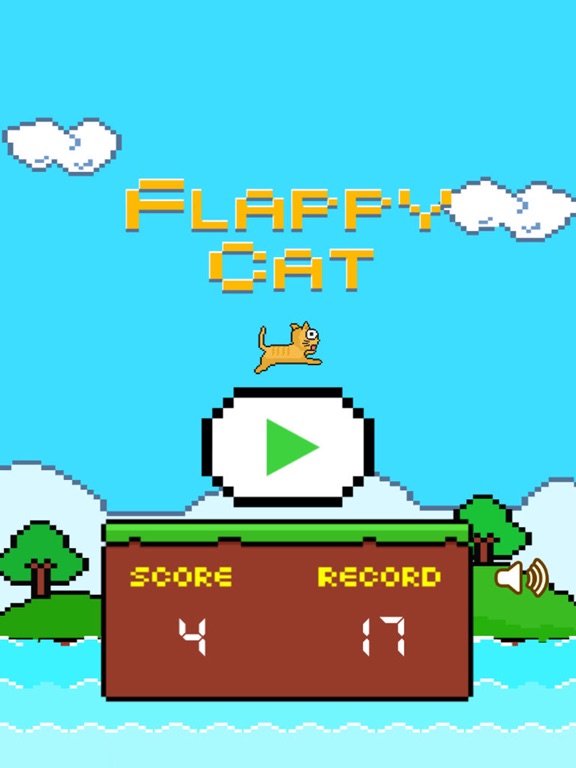 Tangkapan layar Flappy Cat- Mega Jump to Escape iPad 