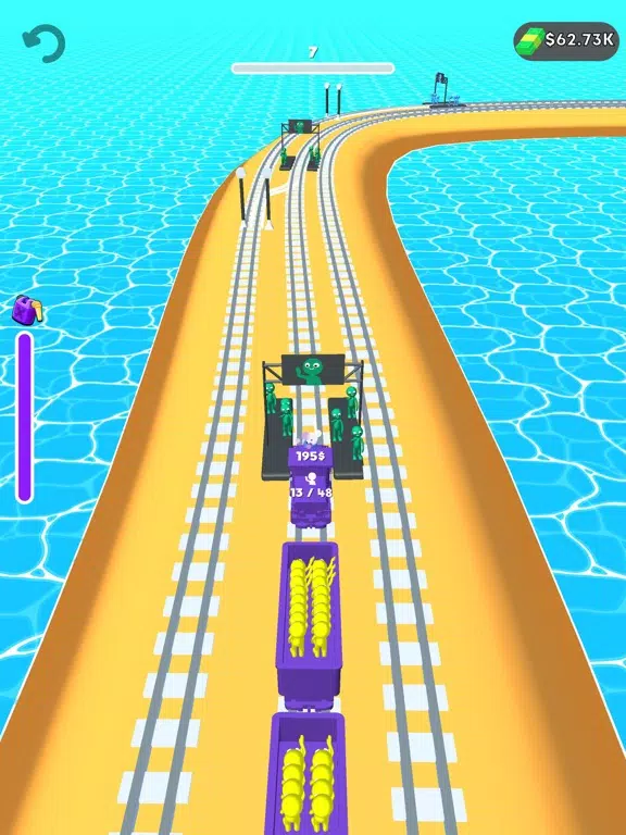 Capturas de tela do Train Zoom Delivery iPad 
