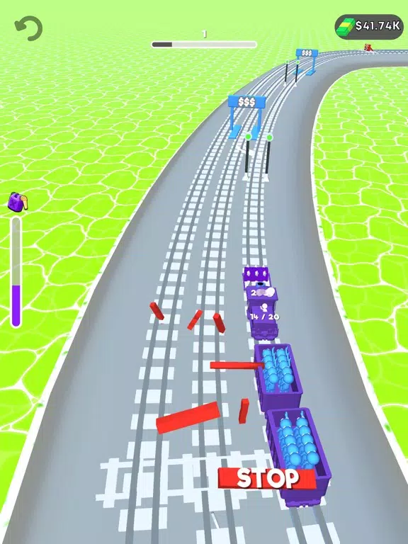 Capturas de tela do Train Zoom Delivery iPad 