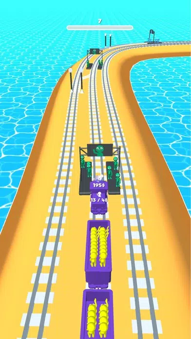 Capturas de tela do Train Zoom Delivery