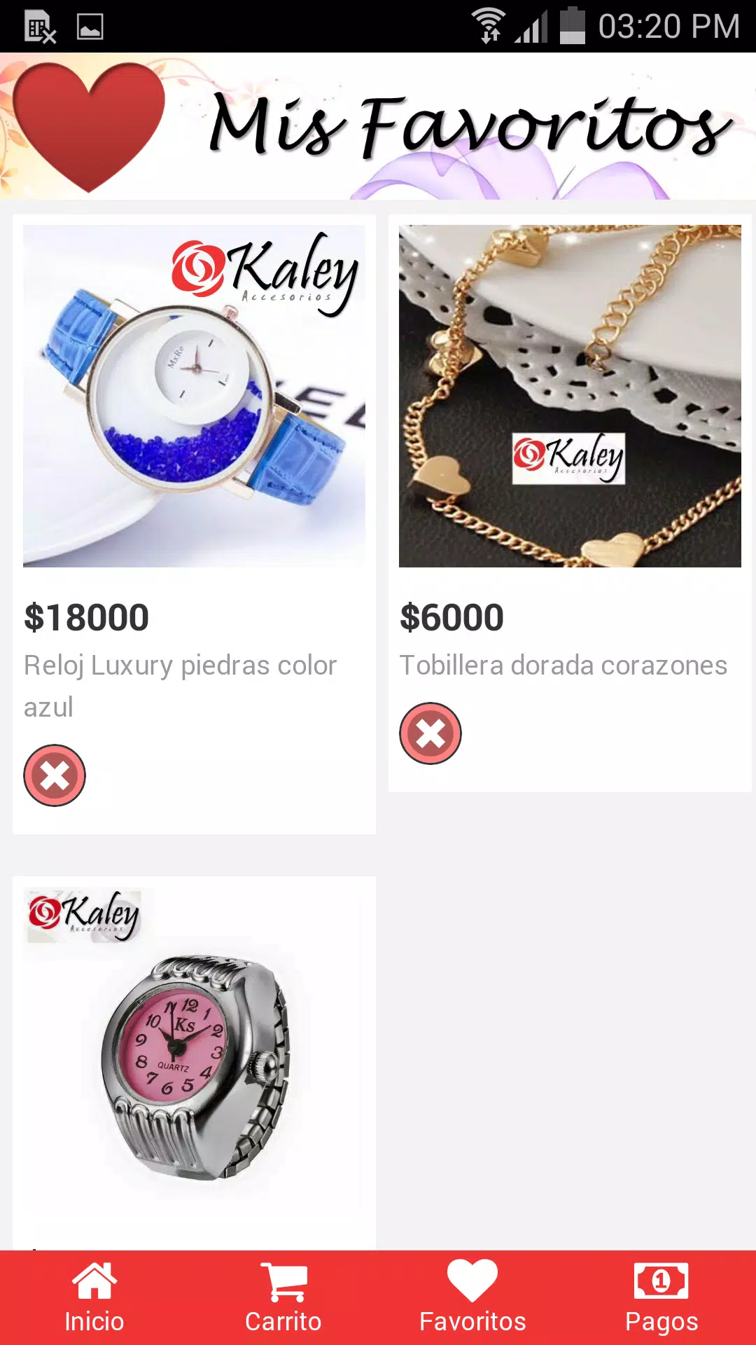 Kaley Accesorios Screenshots