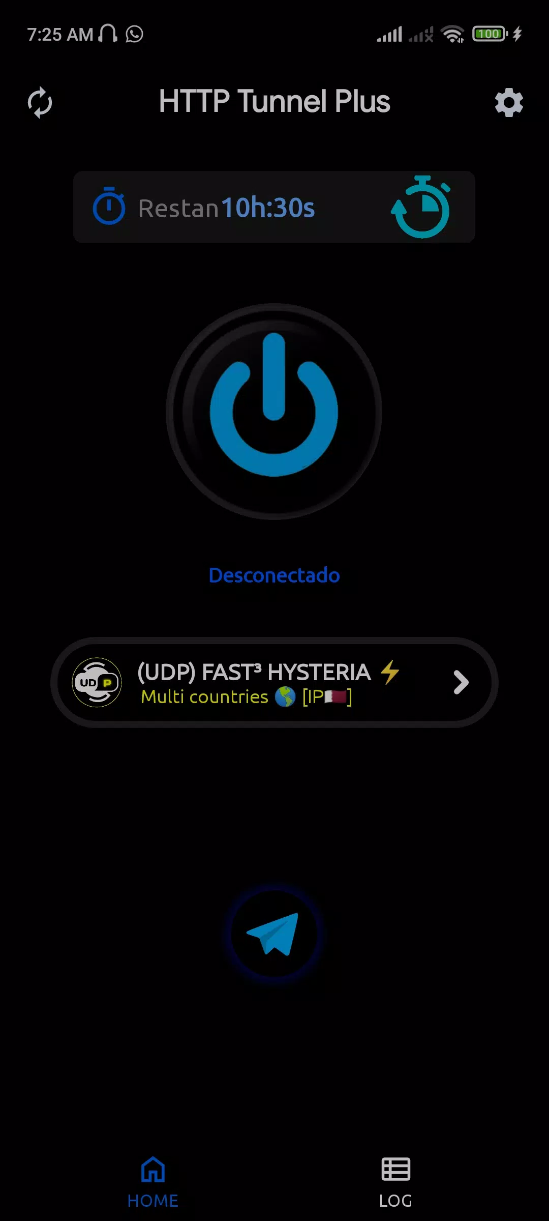 HTTP Tunnel Plus Screenshots