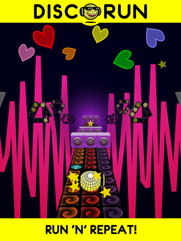 DISCORUN - Jump 'n' Run Ecstasy! iPad  স্ক্রিনশট