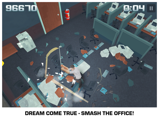 Ảnh chụp màn hình của Smash the Office iPad 