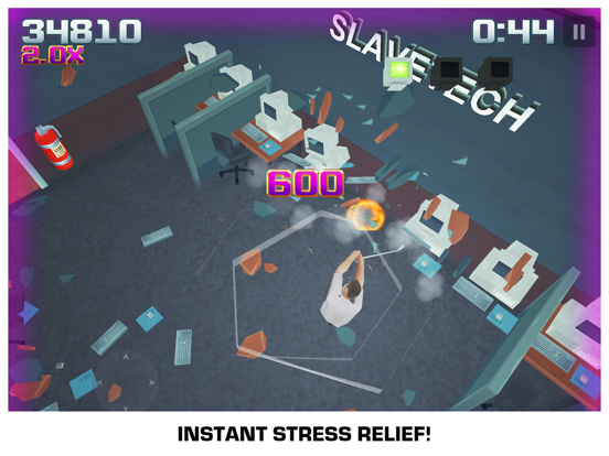 Ảnh chụp màn hình của Smash the Office iPad 