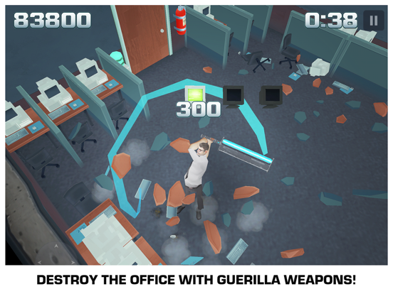 Ảnh chụp màn hình của Smash the Office iPad 