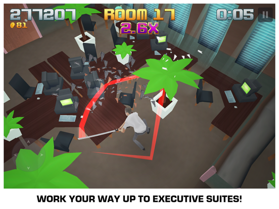 Ảnh chụp màn hình của Smash the Office iPad 