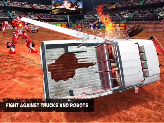 Capturas de pantalla de Monster Truck Robot Warrior iPad 