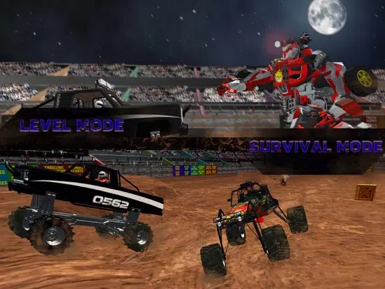 Capturas de pantalla de Monster Truck Robot Warrior iPad 