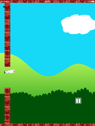 Zrzuty ekranu Flappy Farty Man - Free Wingsuit Flight Game iPad 