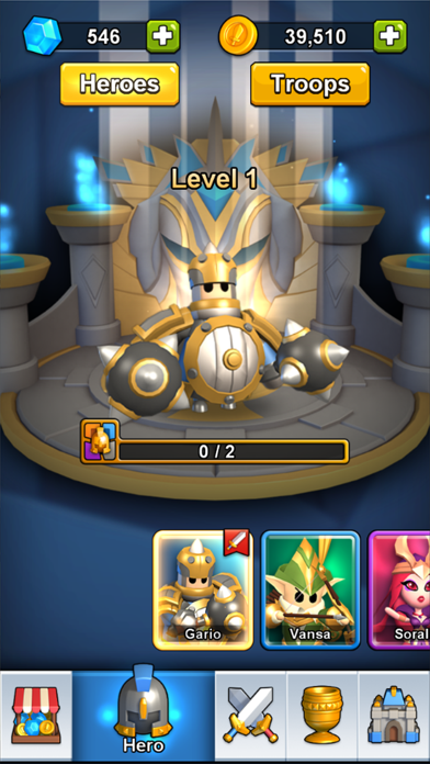 Hero Clash War स्क्रीनशॉट
