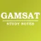 GAMSAT Study Notes