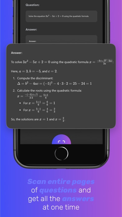 Capturas de pantalla de TutorUp - AI Homework Helper