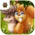 Forest Animals Chores and Cleanup, Arts and Crafts, Cake Bakery, Movies and Fun Adventures - Kids Game