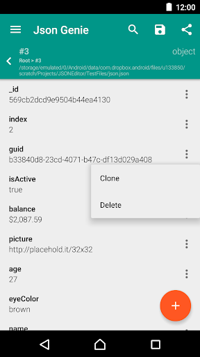 Json Genie PREMIUM (View/Edit) Screenshots