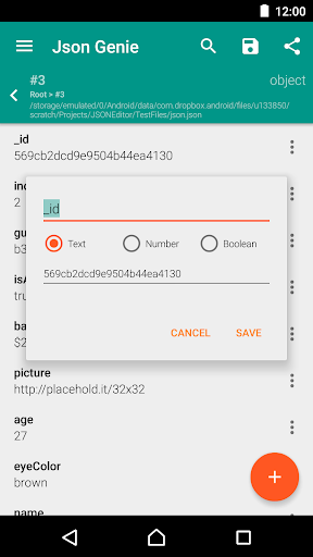 Json Genie PREMIUM (View/Edit) Screenshots