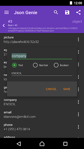 Json Genie PREMIUM (View/Edit) Screenshots