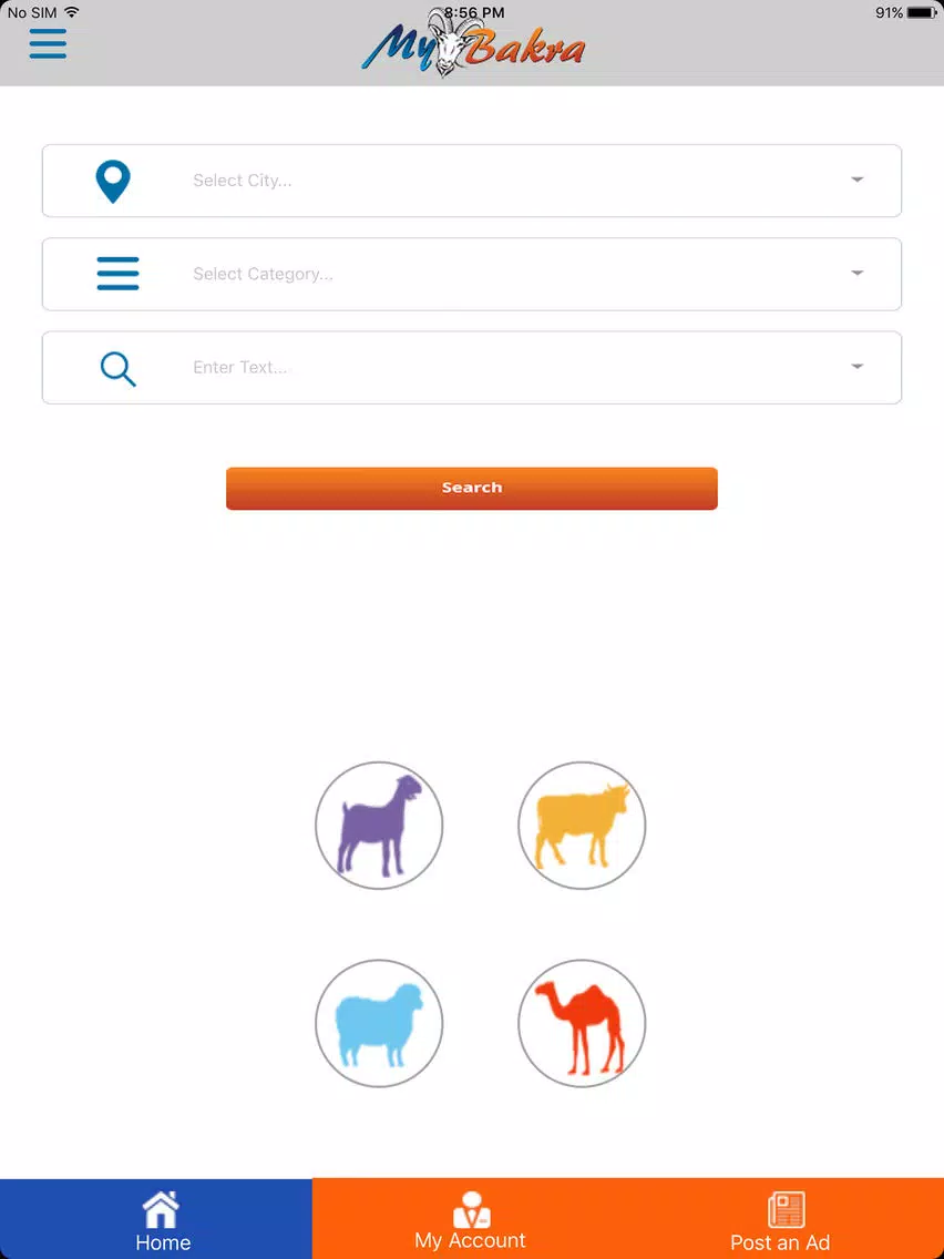 MY BAKRA : Buy Bakra Online iPad Screenshots