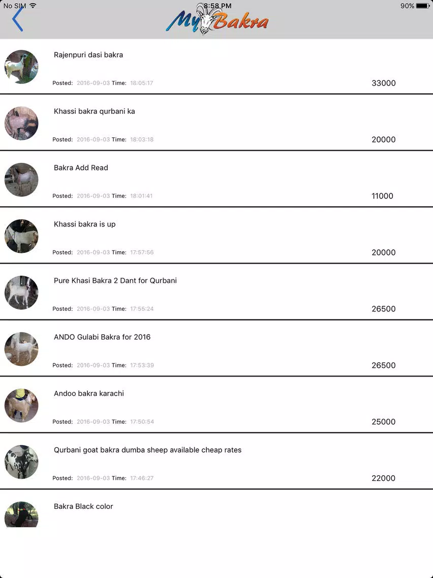 MY BAKRA : Buy Bakra Online iPad Screenshots
