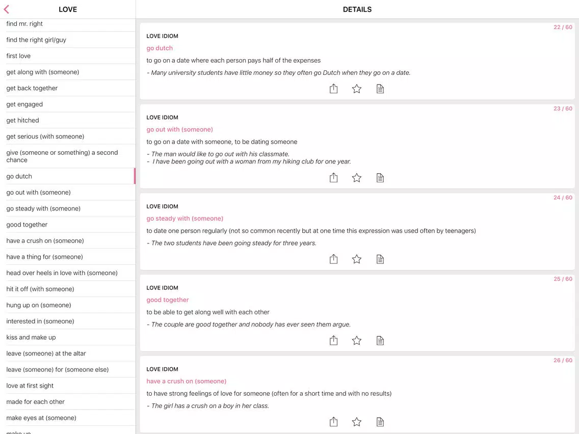 Love Business idioms in English iPad Screenshots