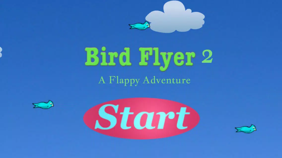 Capturas de tela do Bird Flyer 2 - A Flappy Adventure