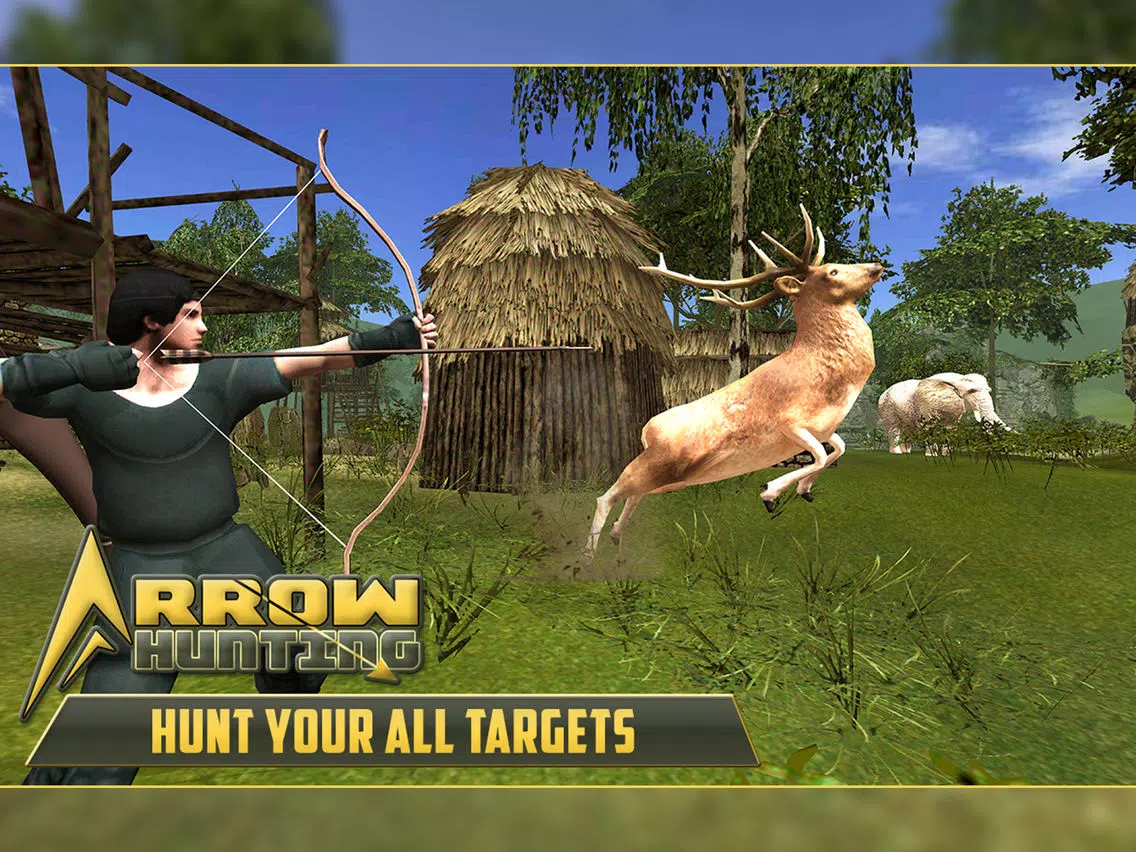Archery Animal Hunting with arrow shooting iPad Screenshots
