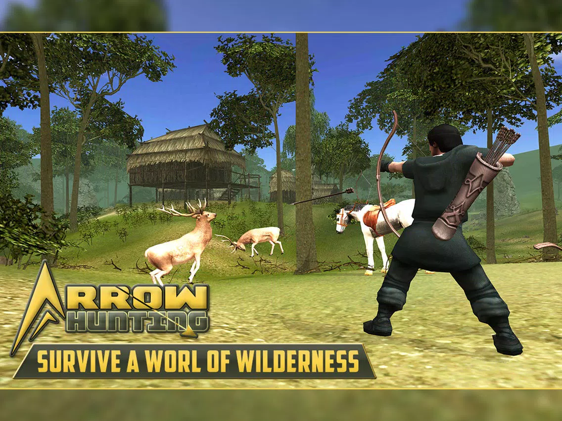 Archery Animal Hunting with arrow shooting iPad Screenshots
