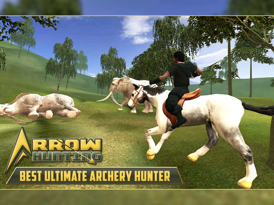 Archery Animal Hunting with arrow shooting iPad Screenshots