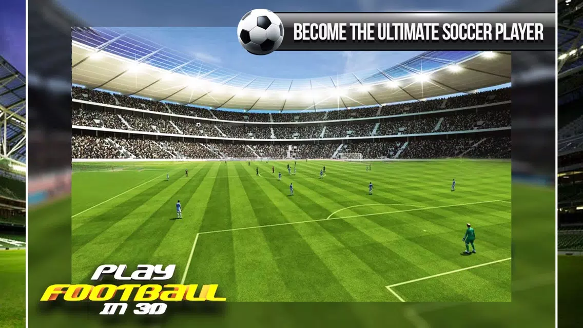 Play Football In 3D : Real Football / Soccer Game Screenshots