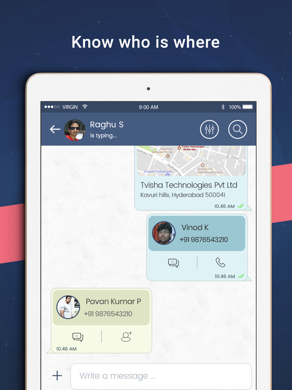 Troop Messenger - Team Chat iPad Screenshots