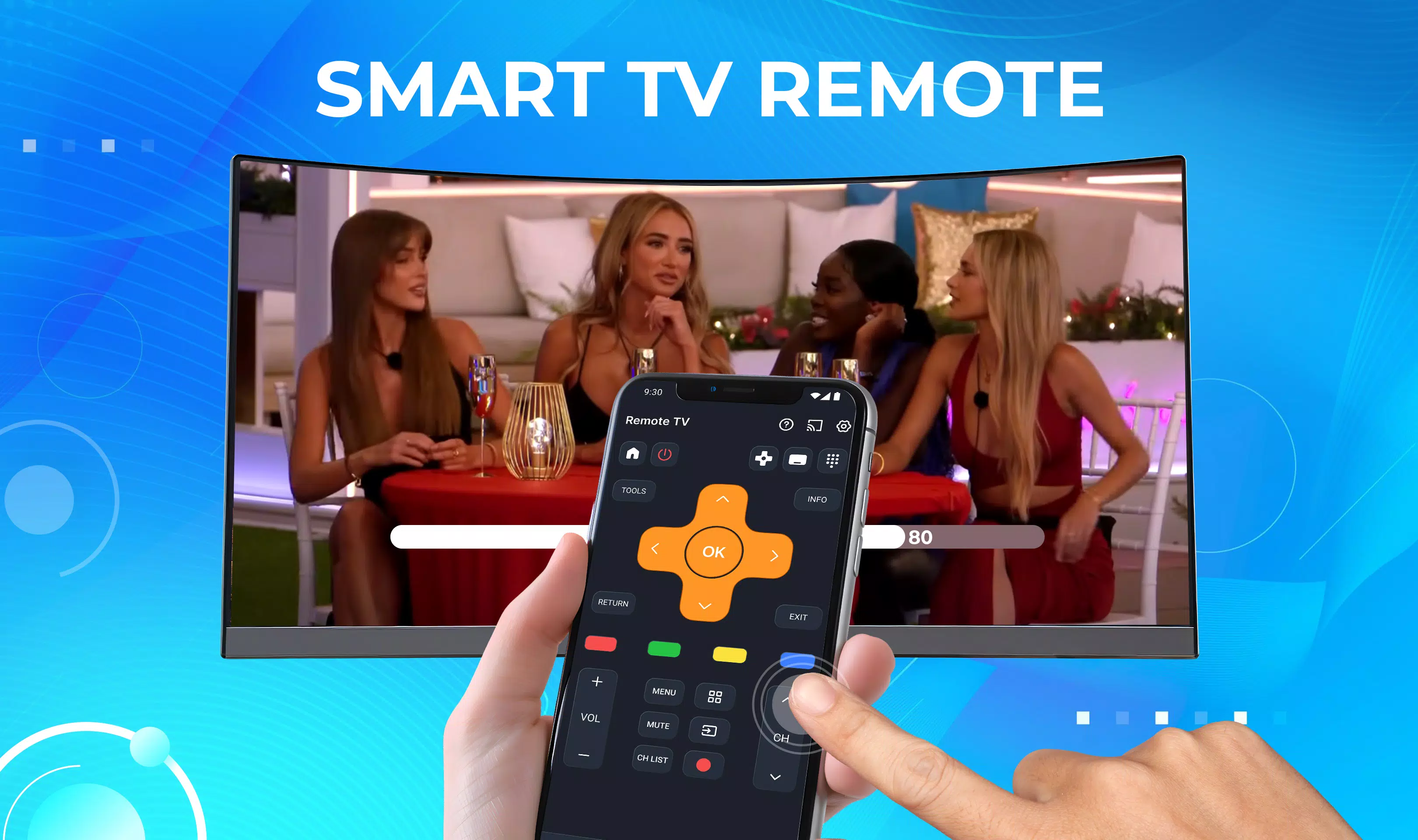 Smart TV Remote Control & Cast Screenshots