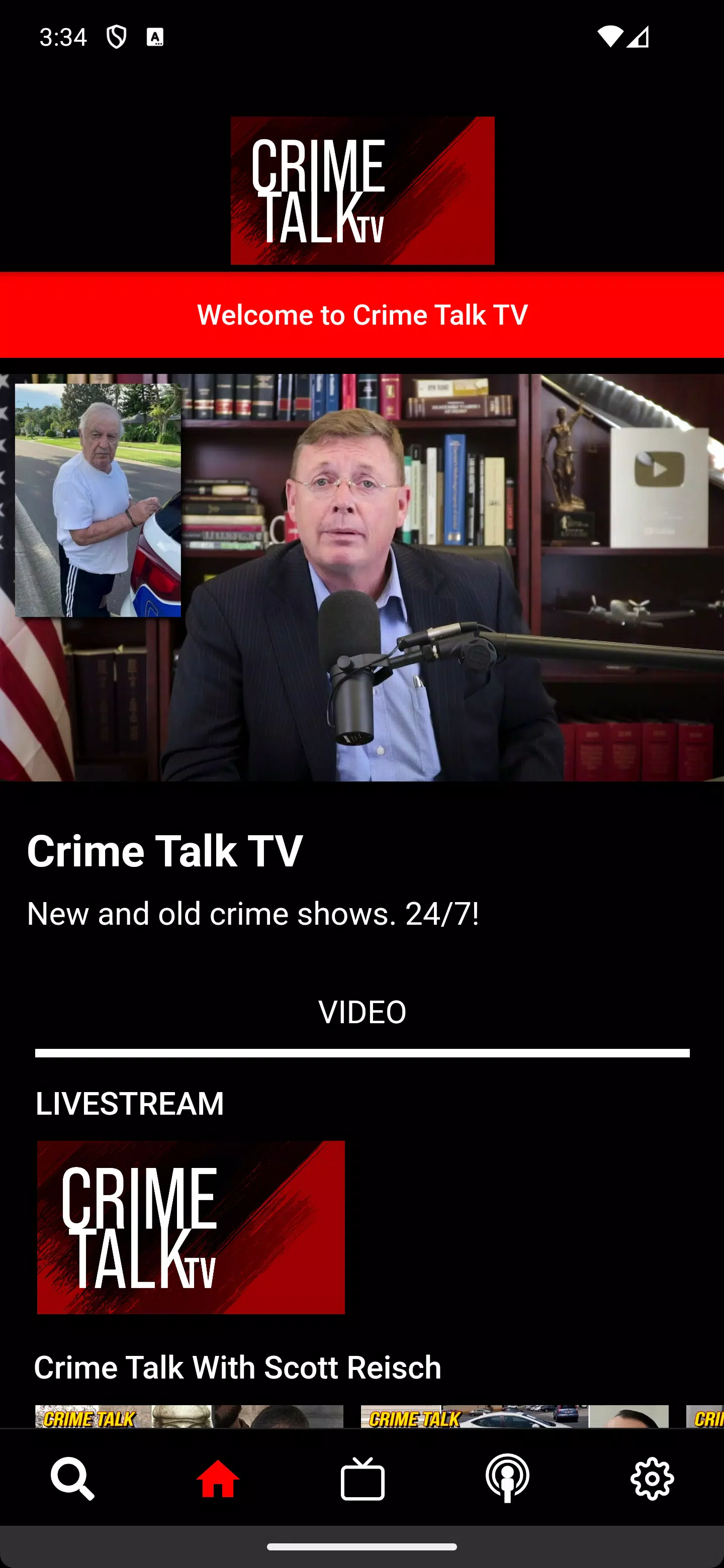 Crime Talk TV Screenshots
