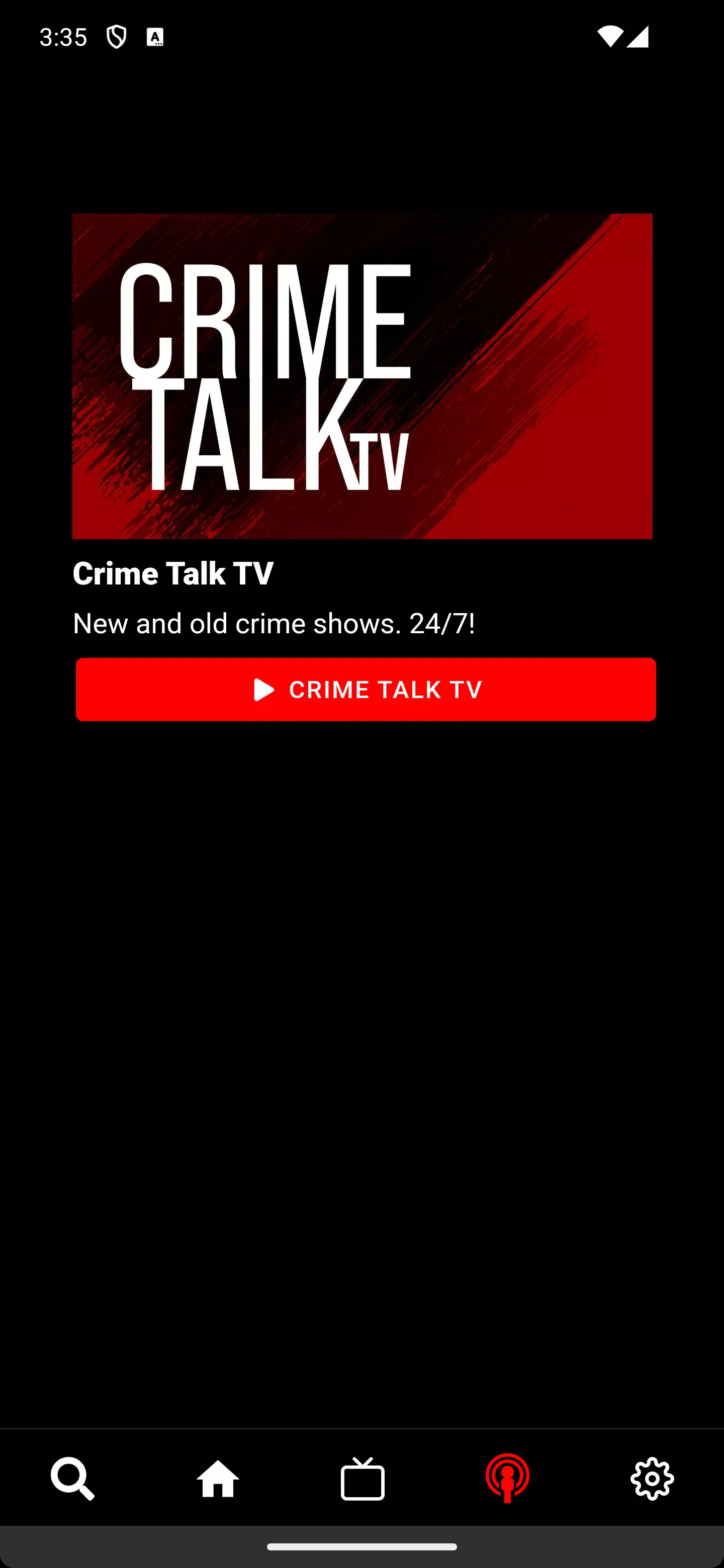 Crime Talk TV Screenshots