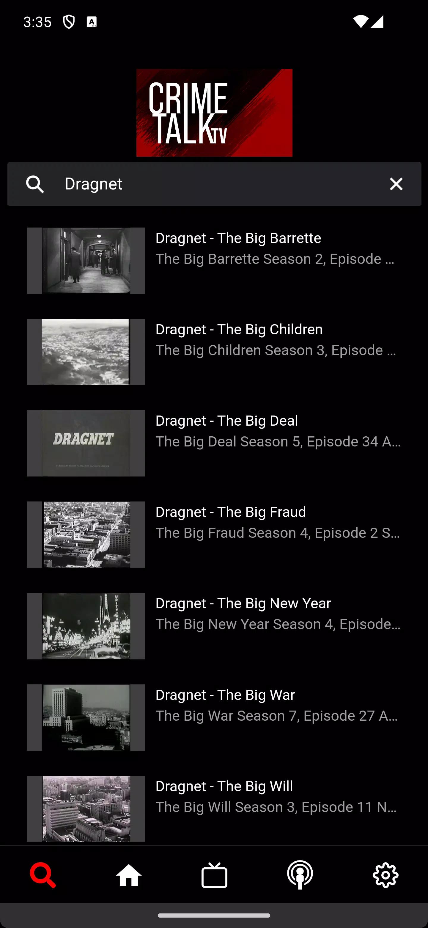 Crime Talk TV Screenshots
