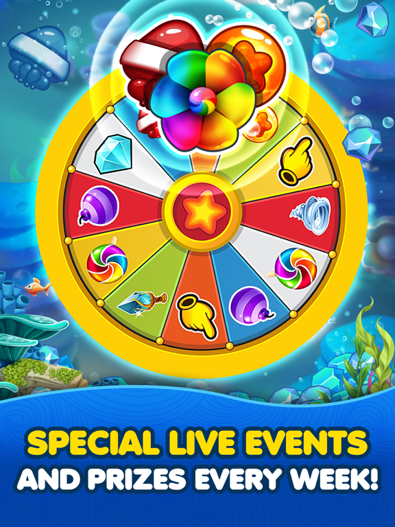 Fish Match! Aquarium Pop Mania iPad Screenshots