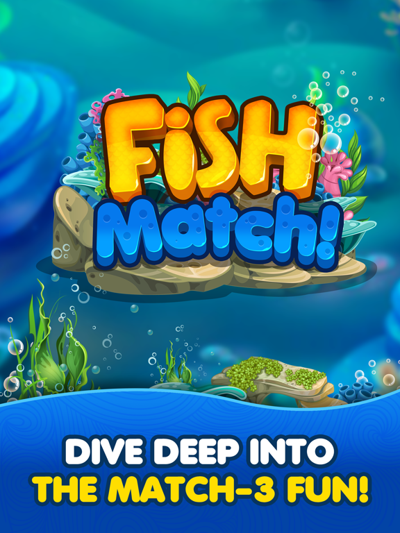 Fish Match! Aquarium Pop Mania iPad Screenshots