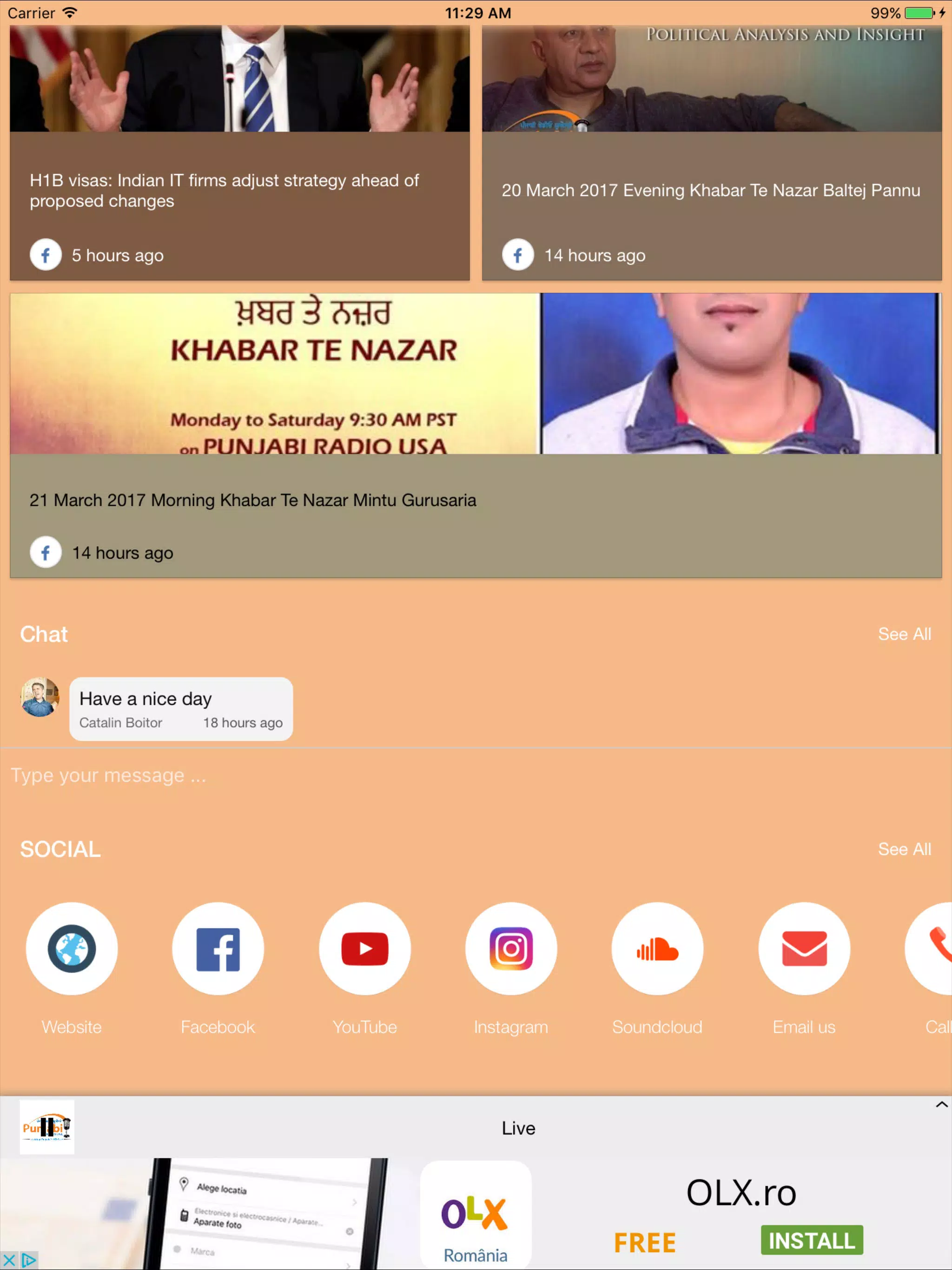 Punjabi Radio USA 스크린샷