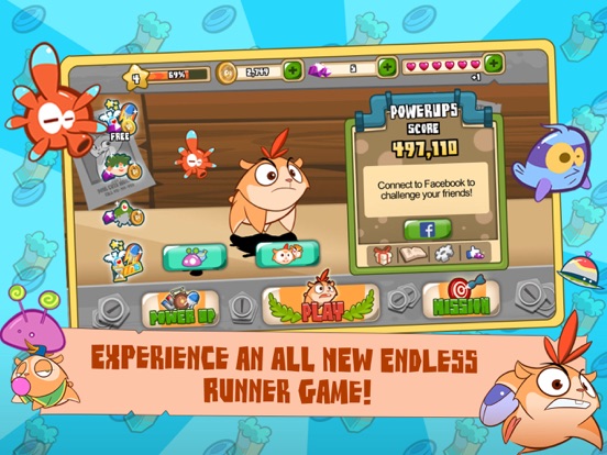 Zrzuty ekranu Furball Rampage iPad 