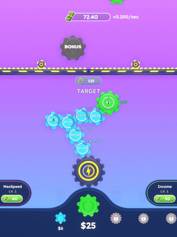 Cogs Clicker iPad Screenshots