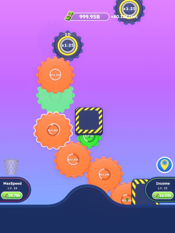 Cogs Clicker iPad Screenshots