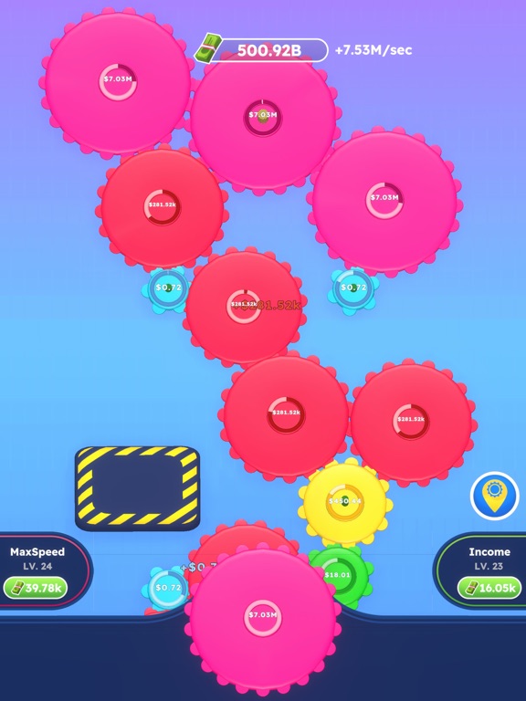 Cogs Clicker iPad Screenshots